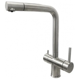 Кухонный смеситель Fabiano FKM 3116P SS Inox T-11