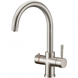 Кухонный смеситель Fabiano FKM 9840 Inox T-34