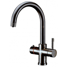 Кухонный смеситель Fabiano FKM 9840 Nano Graphite T-35