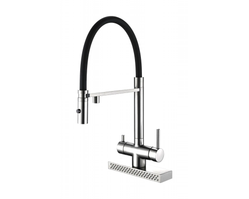 Baterie bucatarie Fabiano FKMC 3124 Inox (Cascad) T-37