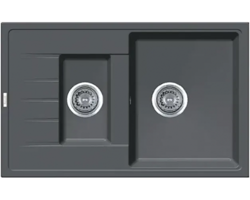 Chiuveta Classic 78x50x15 Titanium T-78