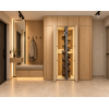 Mobilier multifuncțional pentru hol cu pantofar rotativ și banchetă T-8 Mobilier multifuncțional pentru hol cu pantofar rotativ și banchetă T-8