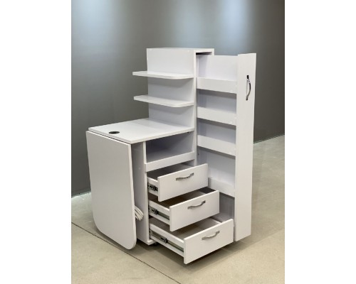 Складной угловой маникюрный стол Т-13