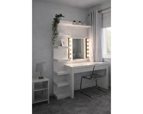 Современный туалетный столик с зеркалом  Т-45