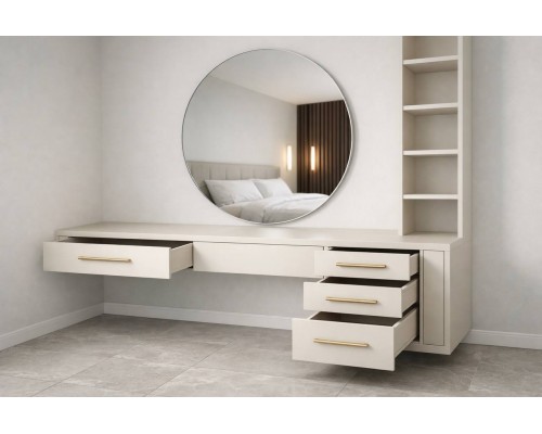 Стол макияжный с зеркалом с лампочками Т-33