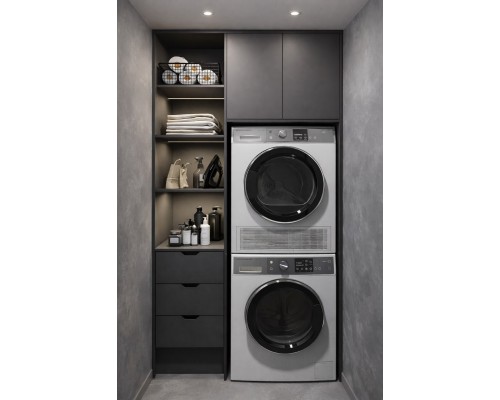 Шкаф-для-стиральнои-машины-и-сушилки-комплект-мебели-для-ваннои-комнаты-на-заказ.