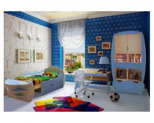 Set mobila nou nascuti baieti T-6 Set mobila nou nascuti baieti T-6