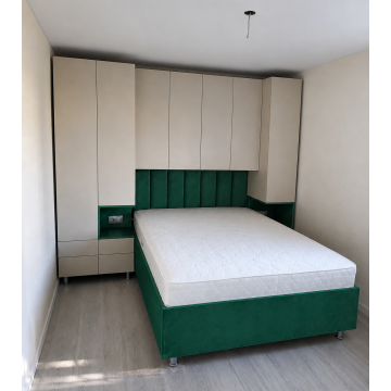 Mobila pentru copii cu dulapuri integrate în jurul patului T-60 Mobila pentru copii cu dulapuri integrate în jurul patului T-60