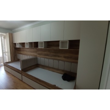 Mobila pentru 2 copii T-50 Mobila pentru copii model T-50 (la comanda)