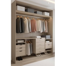 Гардеробная в современном стиле  