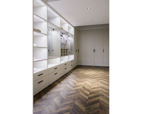 Гардеробная в современном стиле  T-18