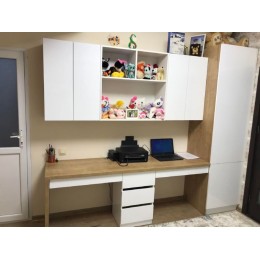 Письменный стол для двоих детей T-17
