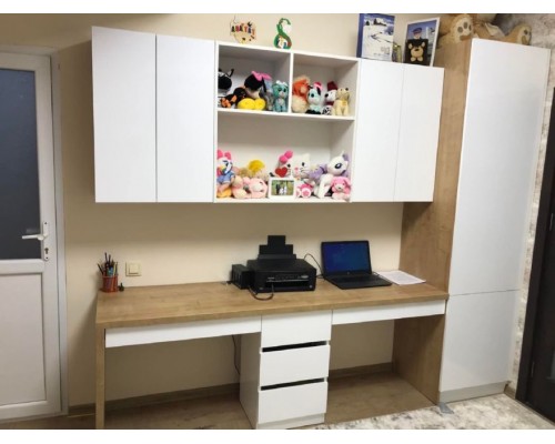 Письменный стол для двоих детей T-17