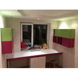 Письменный стол для двоих детей T-16