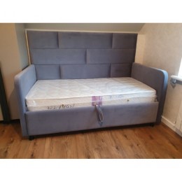 Детская кроватка с мягким изголовьем до 7 лет Т-7