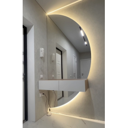 Зеркало с подсветкой в прихожую Т-3