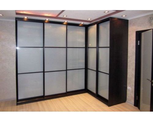 Угловой шкаф купе в прихожую  T-57