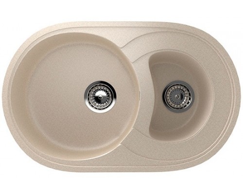 Раковина гранитная  U-504 бежевый 465 x 740 x 170 мм