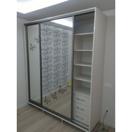 Шкаф купе  2 двери зеркалом  T-30