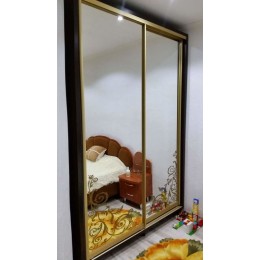 Шкаф купе  двумя двери T-67