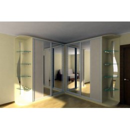 Угловой шкаф купе T-13