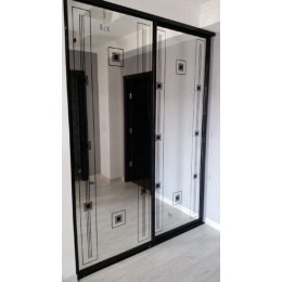 Шкаф купе  с зеркалом T-37