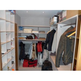 Гардеробная комната угловая T-14