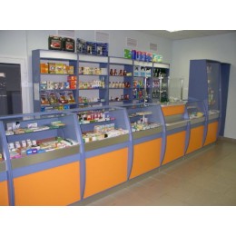 Мебель для аптек  T-2