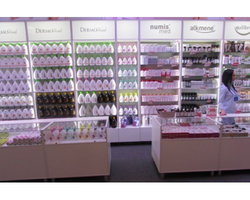 Торговые стеллажи и витрины для магазина  T-1