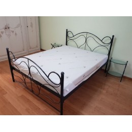 Черная кованая кровать T-62 Черная кованая кровать T-62