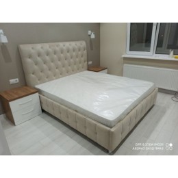 Мягкая спальная кровать T-68