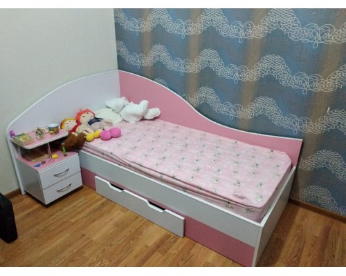 Детская кровать для  девочек   T-18