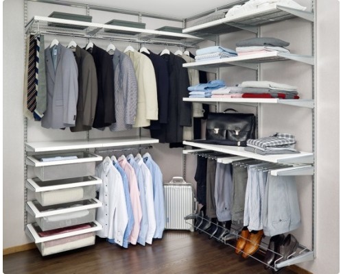 Стеллажи для гардеробной T-111