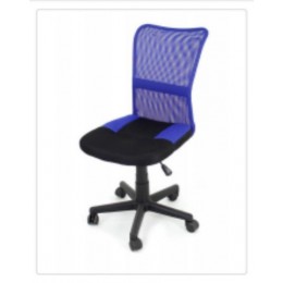 Fotoliu de birou BX-3888 Black+Blue model T-38