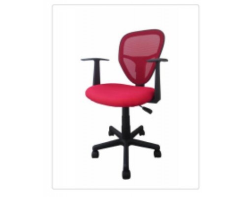 Офисный стул F-1064 red Black модель T-51