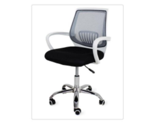 Fotoliu de birou F-6 Grei-White model T-65