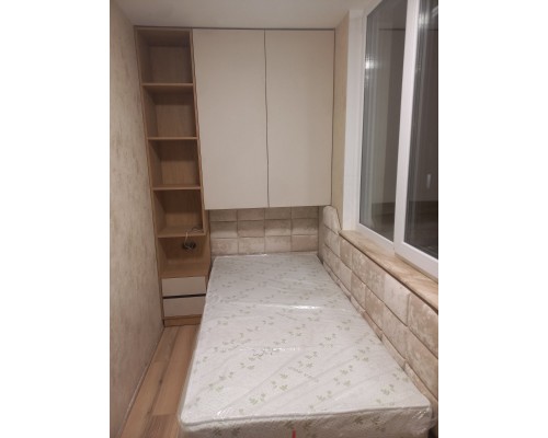 Шкаф на балкон по точным размерам  T-72