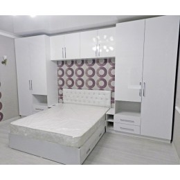 Спальня с глянцевыми фасадами Т-34